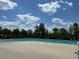 Large community pool with lounge chairs and beautiful landscaping at 1119 Moss Grove Dr, Moncks Corner, SC 29461