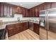Beautiful kitchen with stainless steel appliances and granite countertops at 115 White Blvd, Summerville, SC 29483