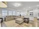 Bright living room featuring hardwood floors, neutral paint, and an open concept layout at 116 Slater Lake Ln, Summerville, SC 29483
