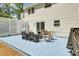 Backyard featuring a spacious deck and outdoor seating, perfect for outdoor entertaining and relaxation at 116 Trestlewood Dr, Summerville, SC 29486