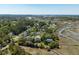A bird's-eye view of a lovely waterfront neighborhood surrounded by lush greenery and open marshland at 1339 River Otter Court, Mount Pleasant, SC 29466