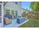 Backyard with patio area, featuring stylish outdoor furniture, perfect for enjoying the outdoors at 134 Comiskey Park Cir, Summerville, SC 29485