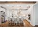 Spacious kitchen featuring an island with seating, modern appliances, and pendant lighting at 1543 Gemstone Dr, Mount Pleasant, SC 29464