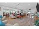 Spacious living room with hardwood floors, bright light, and neutral colors perfect for entertaining and Gathering life at 17 24Th Ave, Isle of Palms, SC 29451