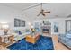 Inviting living room with a fireplace, stylish furniture, and plenty of natural light for comfortable living at 1722 S Nicole Pl, Charleston, SC 29414