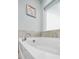 Modern bathtub with a tiled surround at 204 Honey Horn Dr, Summerville, SC 29486