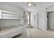 Inviting bedroom shows a bunk bed and a playful basket at 204 Honey Horn Dr, Summerville, SC 29486