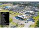 An aerial view of the shopping and dining options with plentiful parking in the Cane Bay commercial district at 204 Honey Horn Dr, Summerville, SC 29486