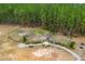 Aerial view of the community dog park in a manicured setting, featuring a golf cart at 204 Honey Horn Dr, Summerville, SC 29486