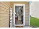Inviting entryway with a decorative 'Welcome' sign and 'Home Sweet Home' mat leading to the staircase at 204 Honey Horn Dr, Summerville, SC 29486