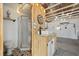 Stylish bathroom with custom sink, modern fixtures, and glass-enclosed shower at 2042 Highway 402, Moncks Corner, SC 29461
