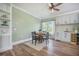 Charming dining area featuring a cozy table and plenty of natural light at 2042 Highway 402, Moncks Corner, SC 29461