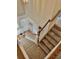 Overhead view of the staircase leading to the front door and foyer at 2136 Baldwin Park Dr, Mount Pleasant, SC 29466