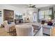 Spacious living room with comfortable seating, modern decor, and a relaxing atmosphere at 222 Hayworth Rd, Summerville, SC 29486