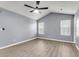 Light-filled bedroom with hardwood floors, neutral paint and a ceiling fan at 227 Lipman St, Summerville, SC 29483