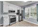 Bright kitchen with stainless appliances, ample cabinets and lots of natural light at 227 Lipman St, Summerville, SC 29483