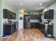 Bright and updated kitchen with stainless steel appliances and lots of cabinet space at 243 Donatella Dr, Goose Creek, SC 29445