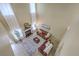 Open-concept living room with hardwood floors, fireplace, and high ceilings at 255 Longford Dr, Summerville, SC 29483