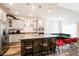 Bright kitchen with a large island, stainless steel appliances, and hardwood floors at 306 Todder Trl, Goose Creek, SC 29445
