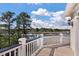 Balcony offering serene views of the water and surrounding landscape at 3600 Henrietta Hartford Rd, Mount Pleasant, SC 29466