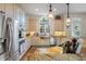Bright, well-equipped kitchen with stainless steel appliances and custom cabinetry at 3600 Henrietta Hartford Rd, Mount Pleasant, SC 29466