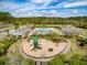 Community playground with slides and swings surrounded by walking paths and trees, great for children to play at 3600 Henrietta Hartford Rd, Mount Pleasant, SC 29466