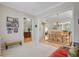 Open living space with seamless flow into the dining area and staircase at 41 Regency Oaks Dr, Summerville, SC 29485