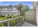 Balcony view of the townhomes at 4926 Lake Palmetto Ln, North Charleston, SC 29418