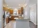 Stylish kitchen with granite countertops, stainless steel appliances, and ample cabinet space at 4926 Lake Palmetto Ln, North Charleston, SC 29418