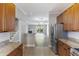 Stylish kitchen flowing into the dining and living areas, perfect for entertaining and Gathering gatherings at 4926 Lake Palmetto Ln, North Charleston, SC 29418