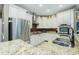 Well-equipped kitchen featuring white cabinets, stainless steel appliances, and granite countertops at 6440 St Anthony Dr, Hollywood, SC 29449