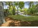 A well maintained backyard featuring a pool and lush lawn creating a beautiful outdoor space at 739 Wildwood Rd, Charleston, SC 29412