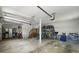 Spacious garage with storage shelves, bikes, and a workbench at 739 Wildwood Rd, Charleston, SC 29412