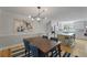 A full kitchen and dining area create a spacious and inviting living space at 739 Wildwood Rd, Charleston, SC 29412