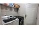 Laundry room featuring a modern washer and dryer set at 8107 Old London Rd, North Charleston, SC 29406
