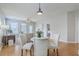 Open concept floor plan featuring eat-in kitchen dining area and living room at 83 Creekside Dr, Summerville, SC 29485