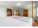 Charming bedroom with natural light and wooden accents at 1214 Tabby Dr, Folly Beach, SC 29439