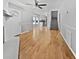 The home boasts an open layout connecting the living room, kitchen, and staircase at 103 Sycamore Dr, Summerville, SC 29485