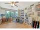Spacious bedroom with a drum set, guitars, a workstation, and large windows at 1134 Shadow Lake Cir # 55, Mount Pleasant, SC 29464