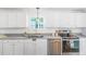 Well-maintained kitchen with white cabinetry, stainless steel appliances, and natural light at 118 Regent St, Summerville, SC 29483
