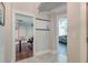 Hallway view leading to an office space and the living room, creating a sense of spaciousness at 1212 Clonmel Pl, Mount Pleasant, SC 29464