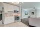 Kitchen featuring white cabinets, stainless steel appliances, and an open design at 1212 Clonmel Pl, Mount Pleasant, SC 29464
