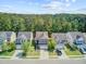 Aerial view of the neighborhood showcases mature trees and well-maintained yards in a serene setting at 134 Longford Dr, Summerville, SC 29483