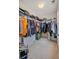 Walk-in closet featuring ample storage space with racks,shelving and a carpeted floor at 134 Longford Dr, Summerville, SC 29483