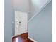 Bright foyer with hardwood floors, staircase, and fresh paint, providing a warm welcome at 134 Longford Dr, Summerville, SC 29483