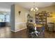 Comfortable dining area with classic furnishings and decor, perfect for intimate meals and entertaining guests at 139 Pointer Dr, Goose Creek, SC 29445