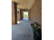 Photo of the walkway outside the building, with brick columns at 14 Lockwood Dr # 2E, Charleston, SC 29401