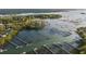 Beautiful aerial view of the community docks and boat slips at 1470 Eutaw Battalion Dr, Charleston, SC 29412