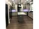 Modern kitchen with stainless steel appliances and a gray island at 1496 Cypress Pointe Dr, Mount Pleasant, SC 29466
