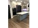 Modern kitchen with stainless steel appliances and a large island at 1496 Cypress Pointe Dr, Mount Pleasant, SC 29466
